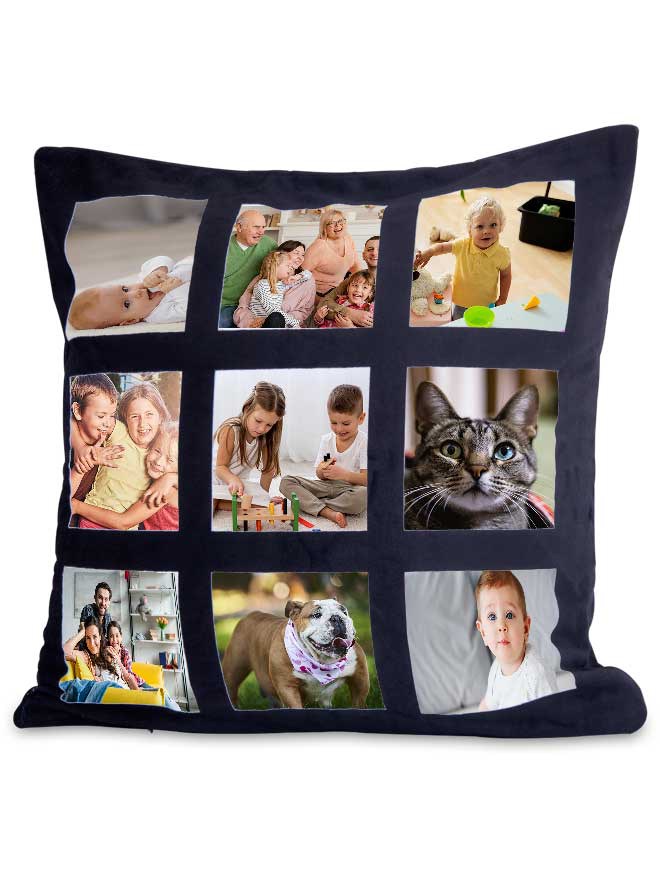 Custom printed 9 panel cushion