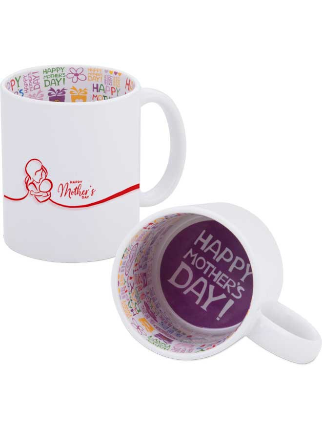 Custom printed mothers day mug