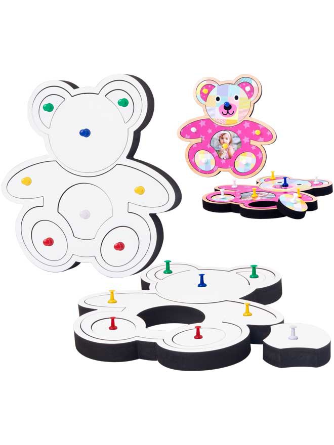 Custom printed teddy puzzle