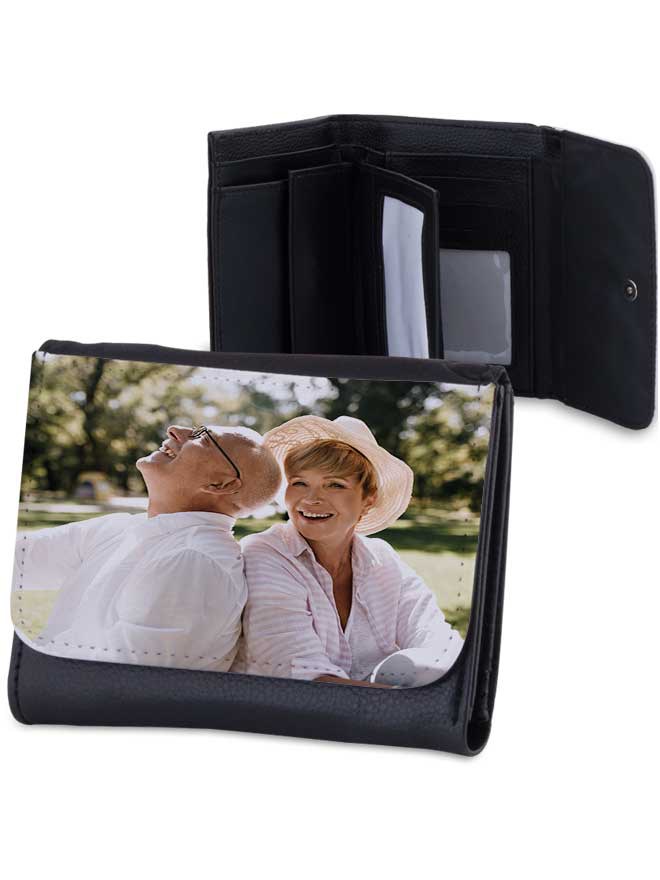 Custom printed medium wallet